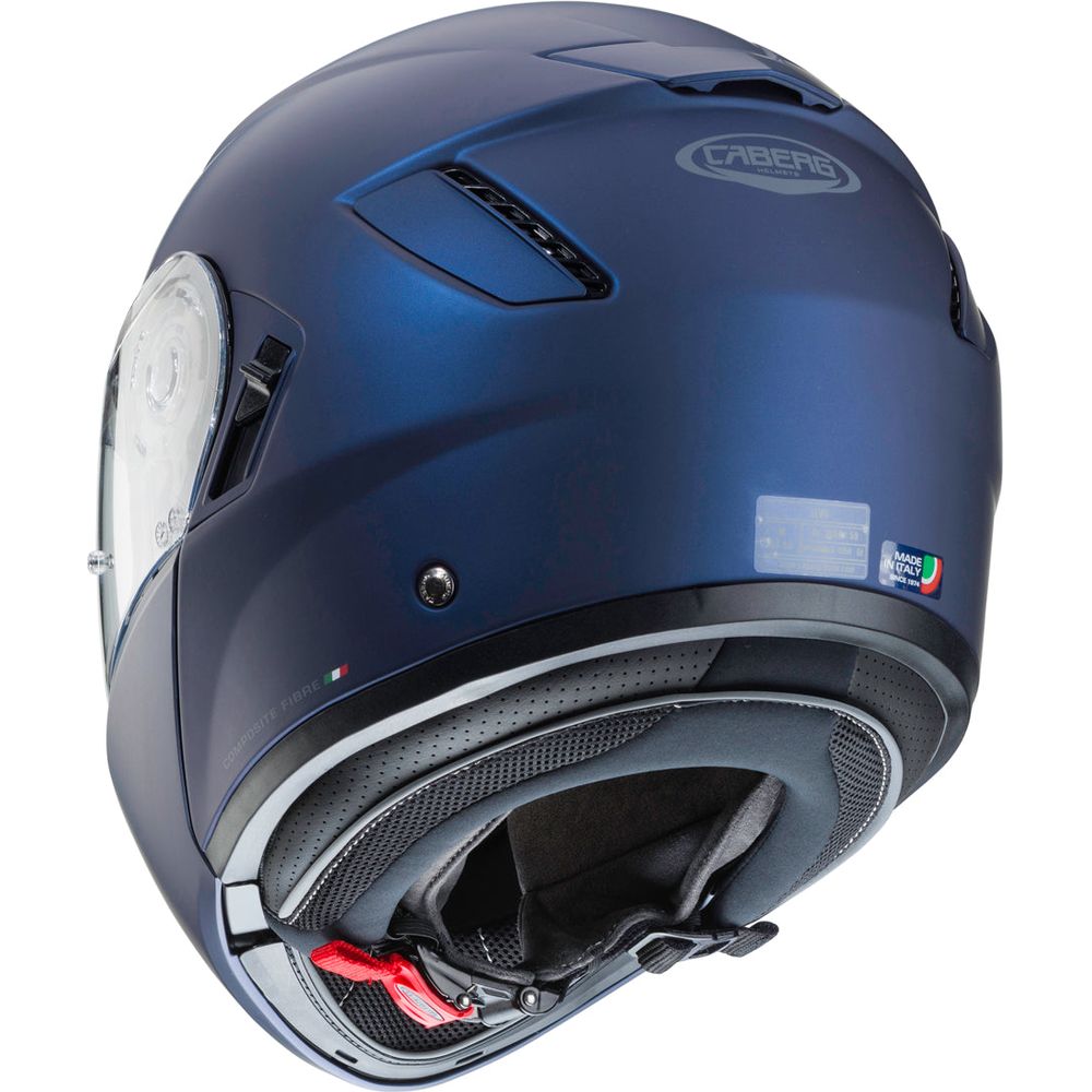 Caberg Levo Plain Flip-Up Helmet Matt Blue FREE 1 YEAR Returns, FREE UK Delivery | ThrottleChimp