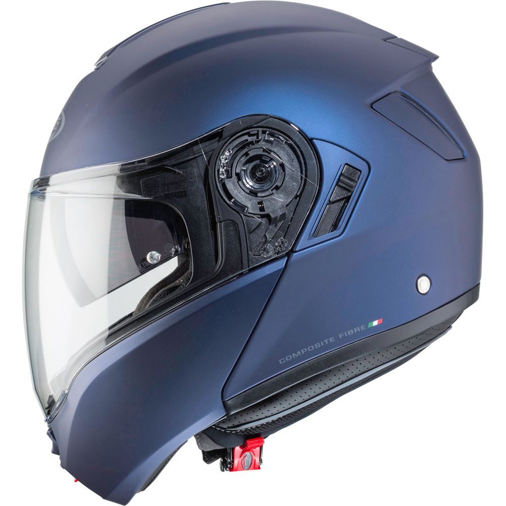 Caberg Levo Plain Flip-Up Helmet Matt Blue FREE 1 YEAR Returns, FREE UK Delivery | ThrottleChimp