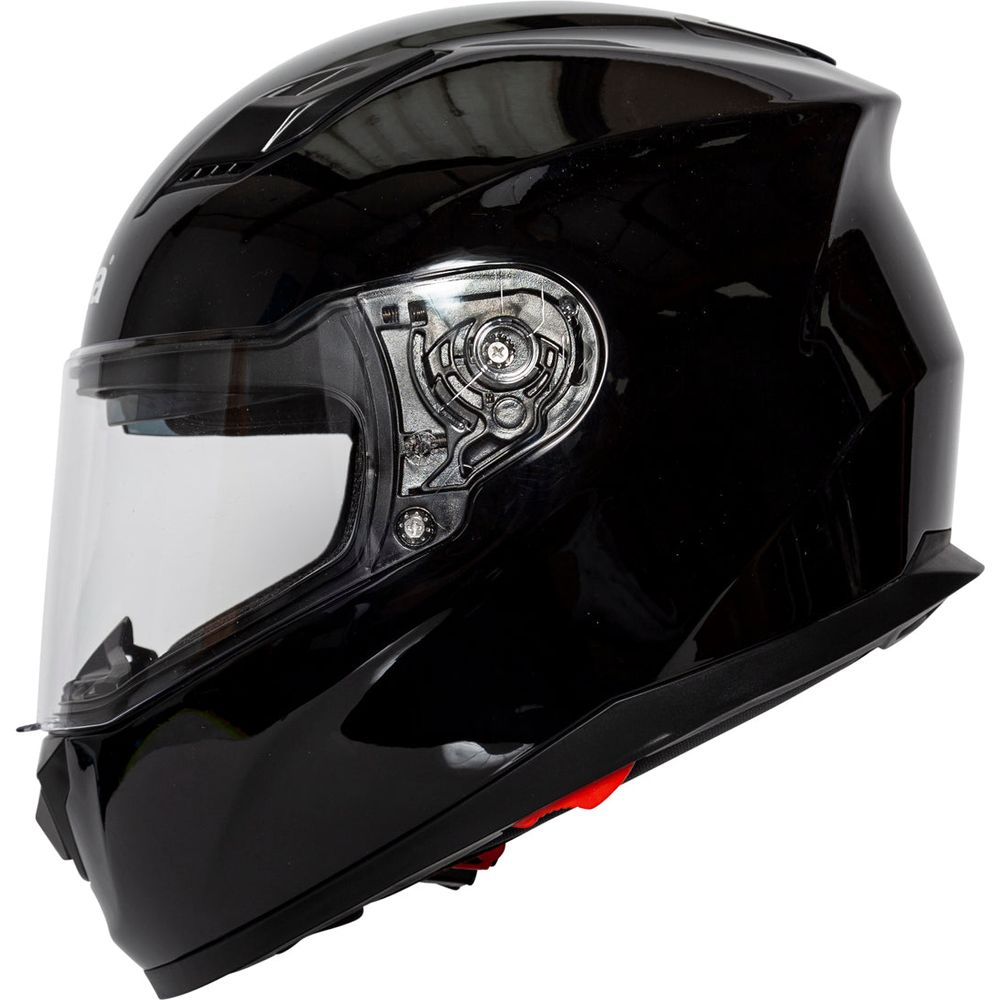 Spada SP17 Full Face Helmet Black FREE 1 YEAR Returns, FREE UK Delivery | ThrottleChimp