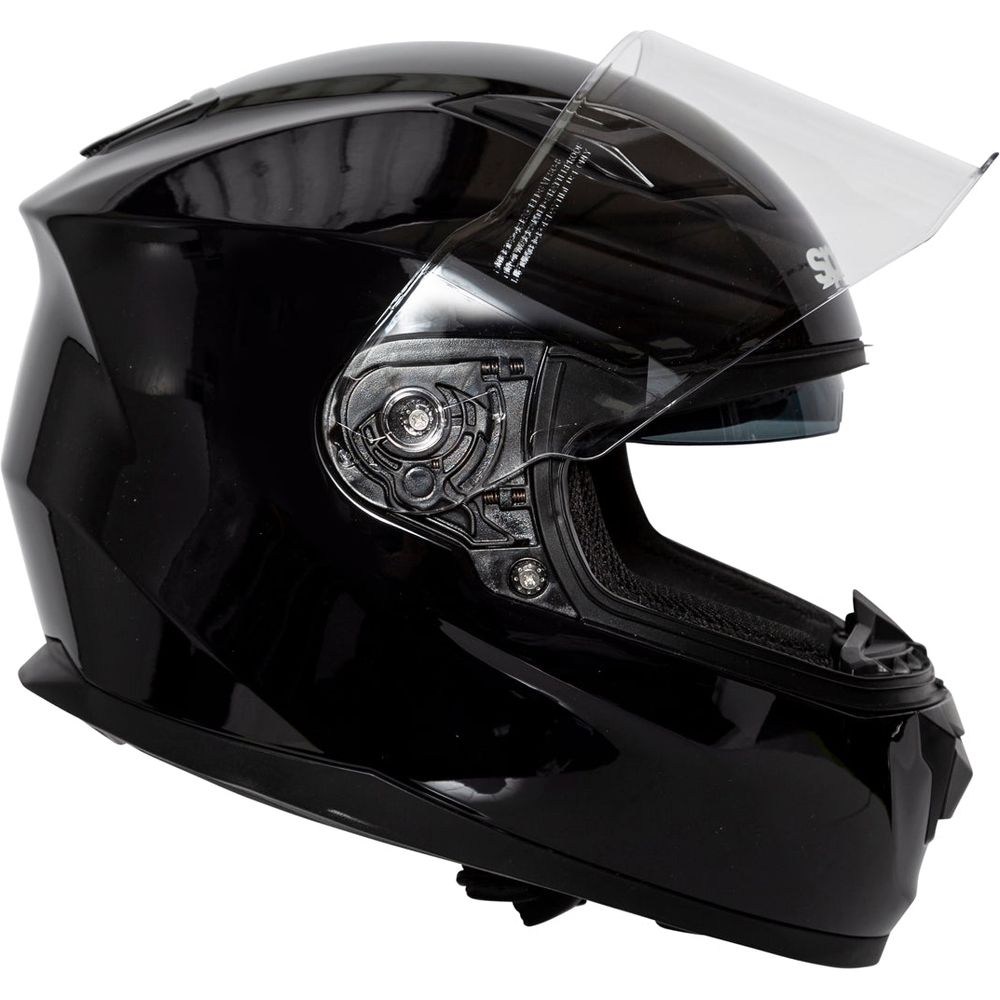 Spada SP17 Full Face Helmet Black FREE 1 YEAR Returns, FREE UK Delivery | ThrottleChimp