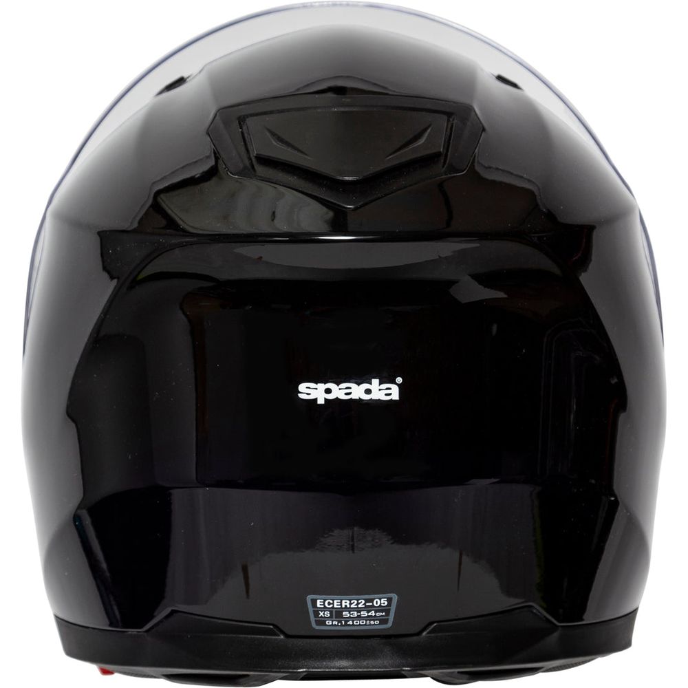 Spada SP17 Full Face Helmet Black FREE 1 YEAR Returns, FREE UK Delivery | ThrottleChimp