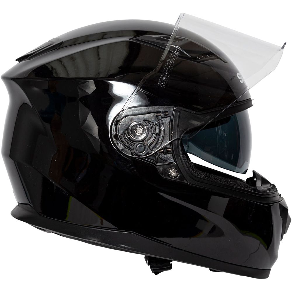 Spada SP17 Full Face Helmet Black FREE 1 YEAR Returns, FREE UK Delivery | ThrottleChimp