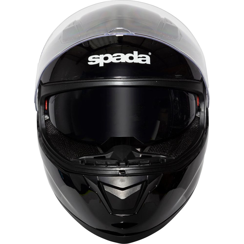 Spada SP17 Full Face Helmet Black FREE 1 YEAR Returns, FREE UK Delivery | ThrottleChimp