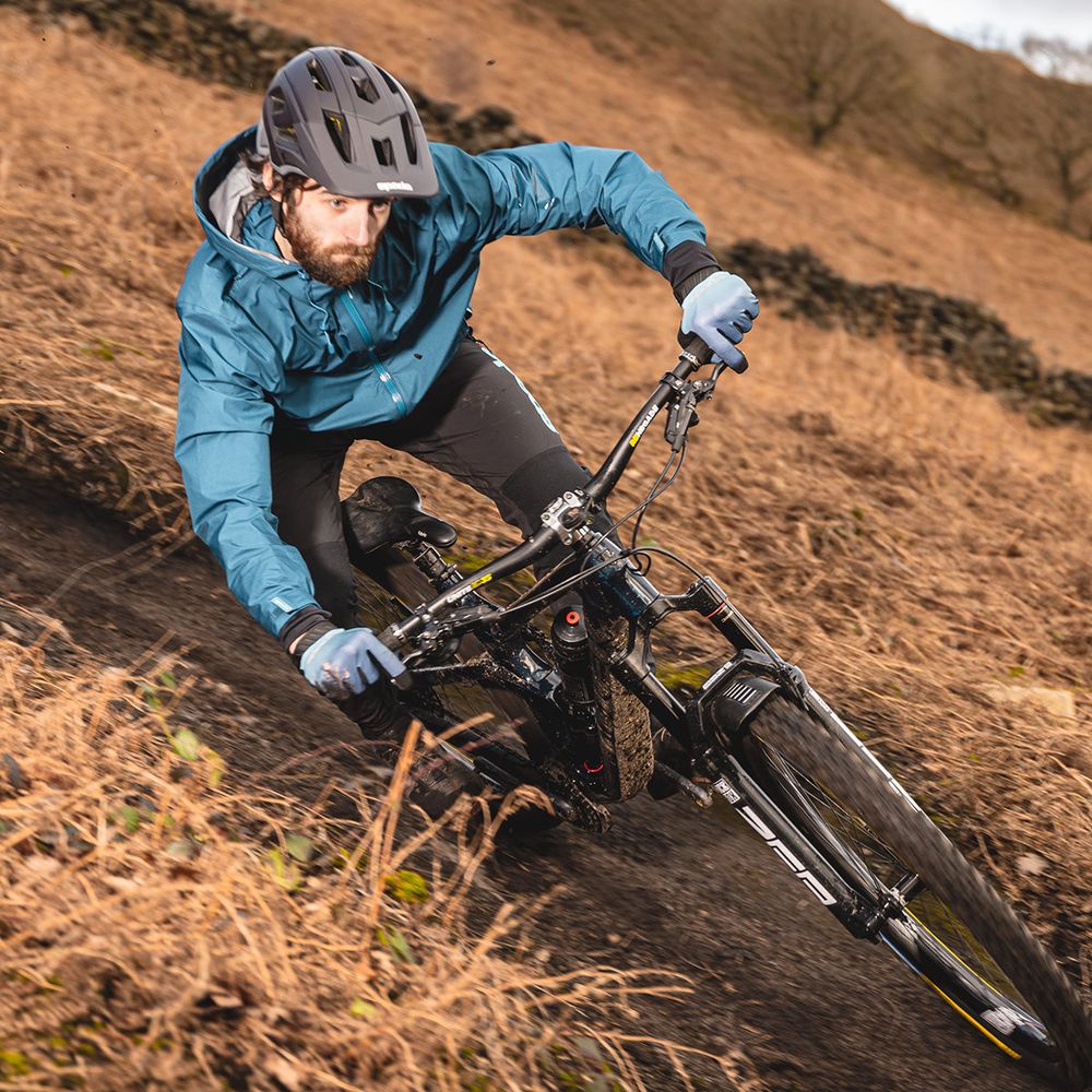 Spada MTB Enduro Jacket Titan Blue FREE 1 YEAR Returns, FREE UK Delivery | ThrottleChimp