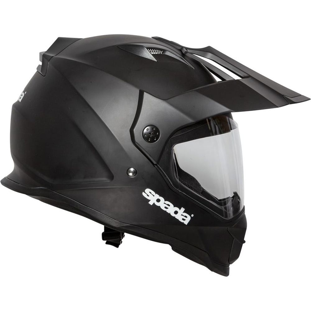 Spada Intrepid 2 Full Face Helmet Matt Black FREE 1 YEAR Returns, FREE UK Delivery | ThrottleChimp