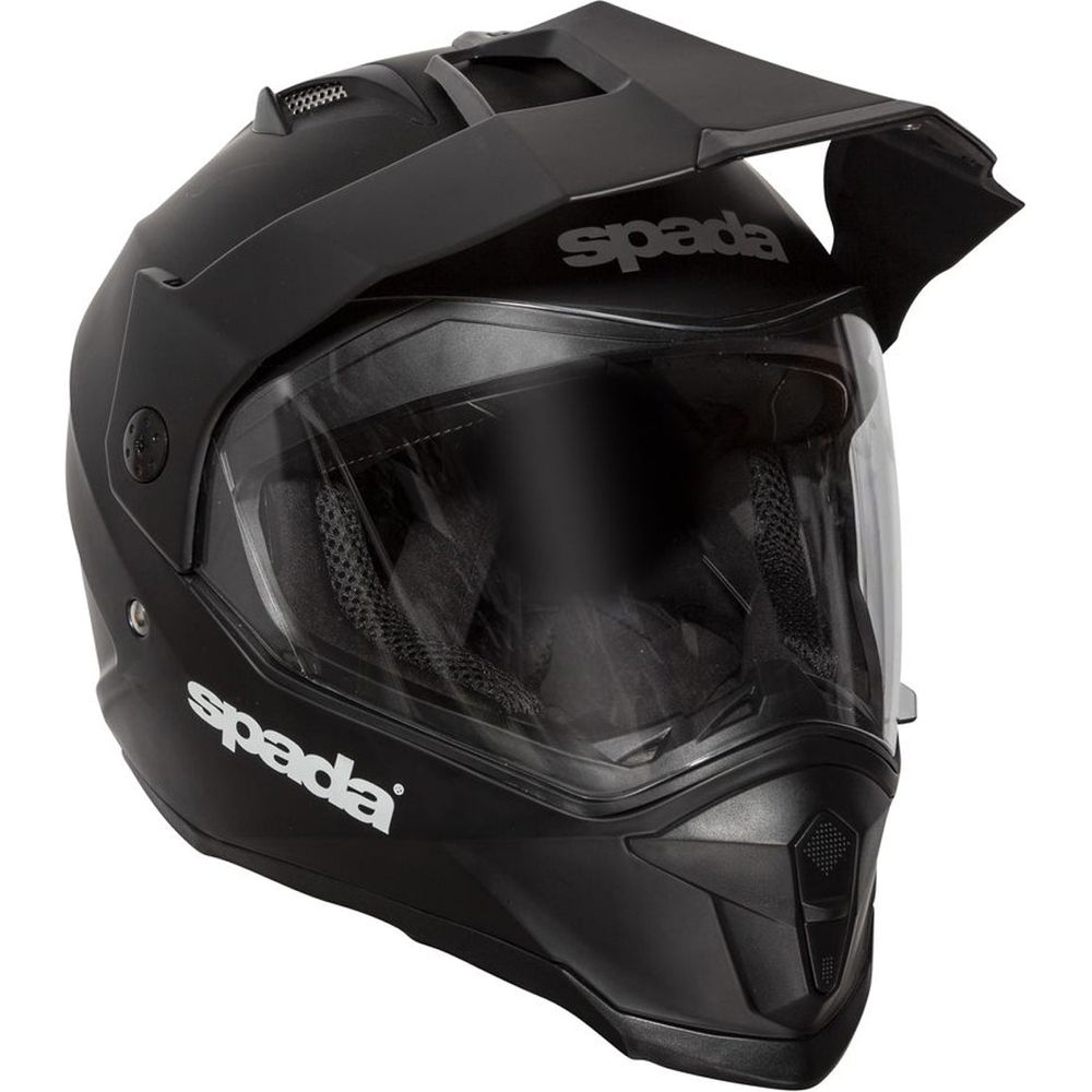 Spada Intrepid 2 Full Face Helmet Matt Black FREE 1 YEAR Returns, FREE UK Delivery | ThrottleChimp