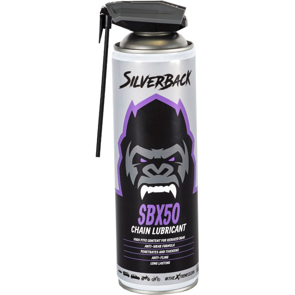 Silverback Chain Lube SBX50 FREE 1 YEAR Returns, FREE UK Delivery | ThrottleChimp