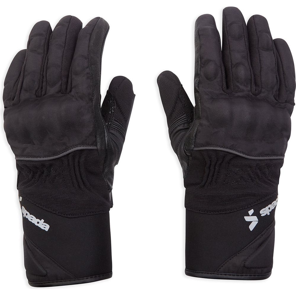 Spada Junction Waterproof CE Ladies Textile Gloves Black FREE 1 YEAR Returns, FREE UK Delivery | ThrottleChimp