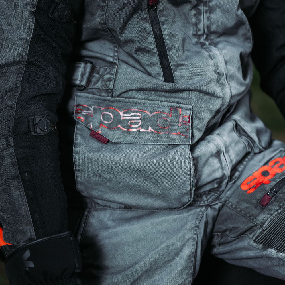 Spada Tucson V3 CE Textile Jacket Grey FREE 1 YEAR Returns, FREE UK Delivery | ThrottleChimp