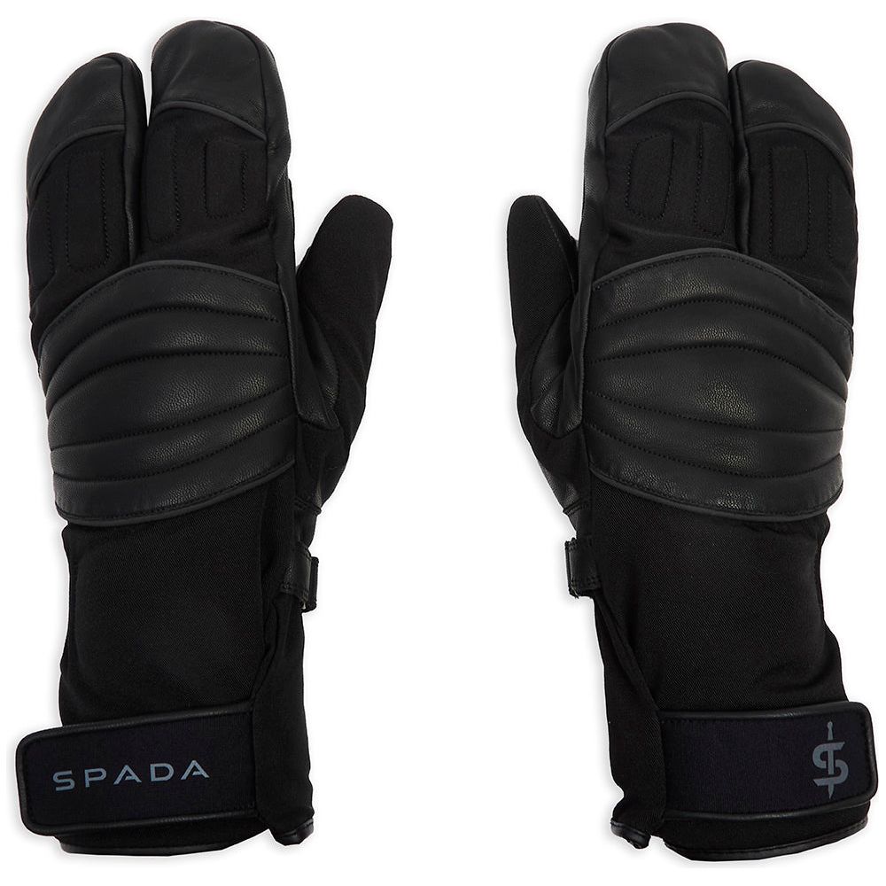 Spada Vulcan CE Waterproof Leather Mitts Black FREE 1 YEAR Returns, FREE UK Delivery | ThrottleChimp