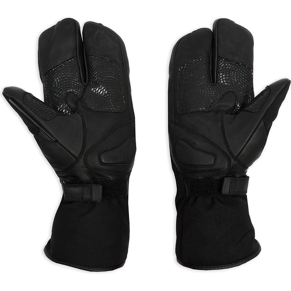 Spada Vulcan CE Waterproof Leather Mitts Black FREE 1 YEAR Returns, FREE UK Delivery | ThrottleChimp