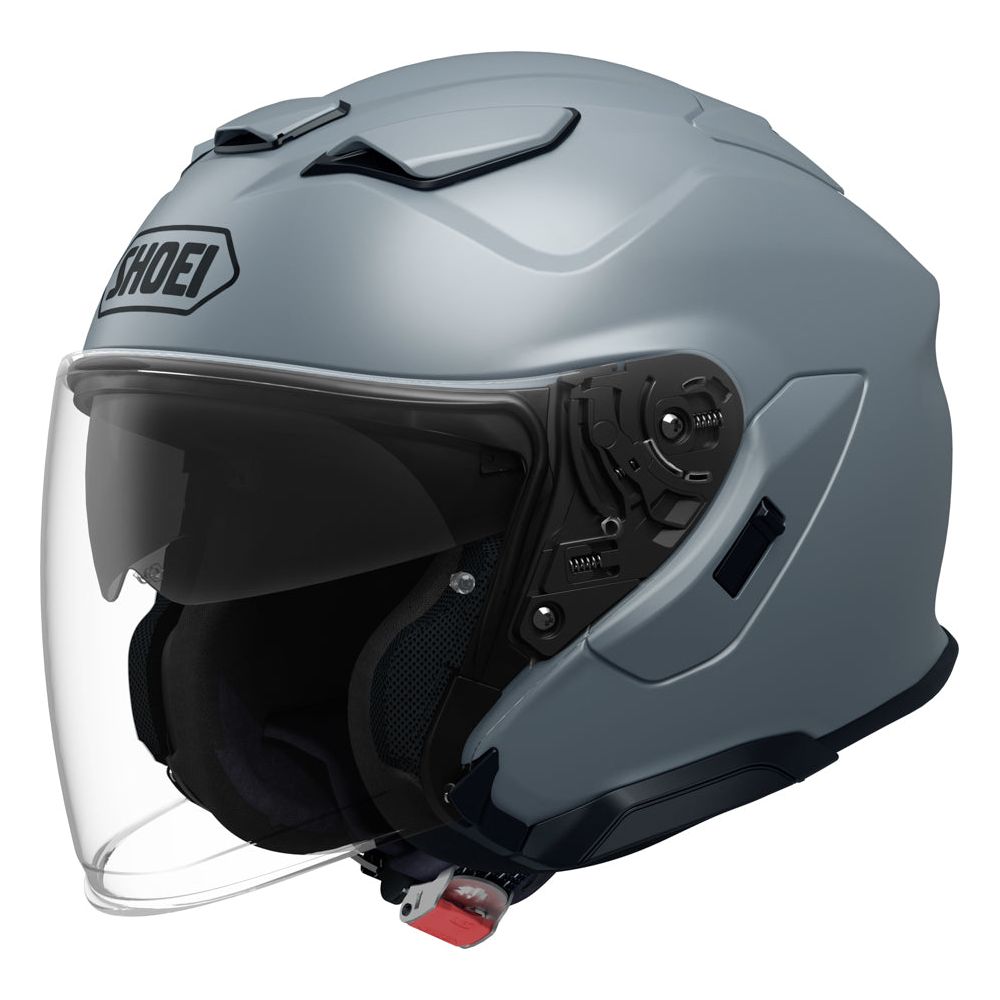 Shoei J-Cruise 3 Open Face Helmet Basalt Grey FREE 1 YEAR Returns, FREE UK Delivery | ThrottleChimp