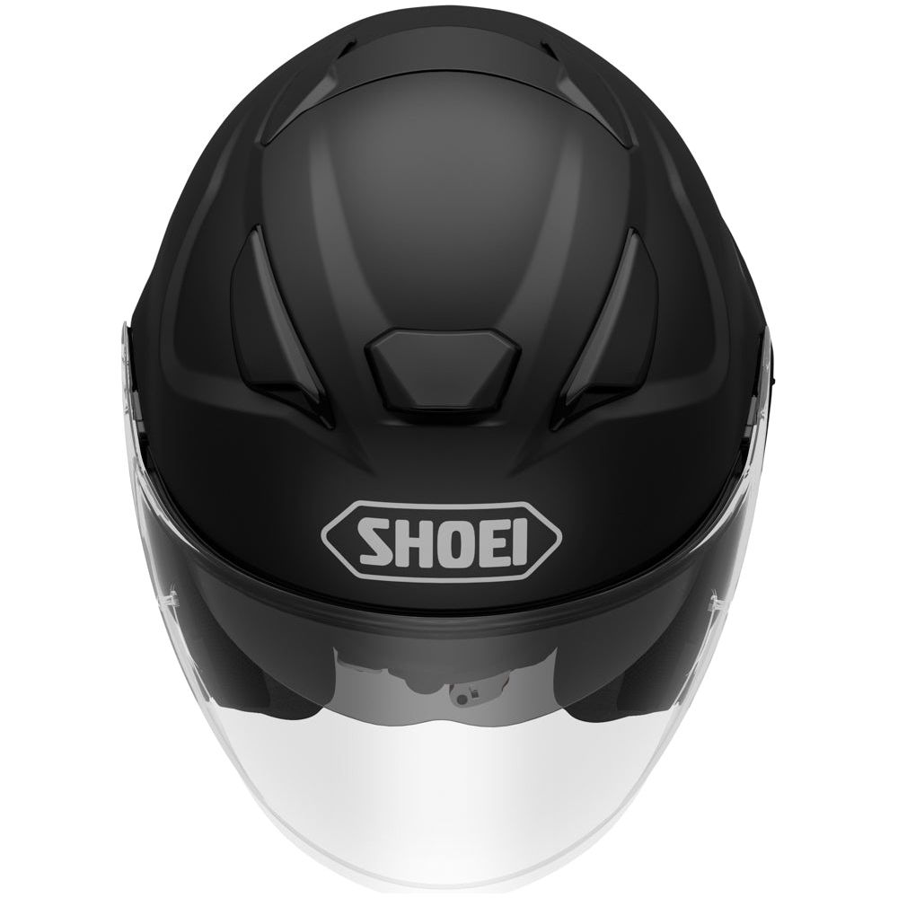 Shoei J-Cruise 3 Open Face Helmet Matt Black FREE 1 YEAR Returns, FREE UK Delivery | ThrottleChimp