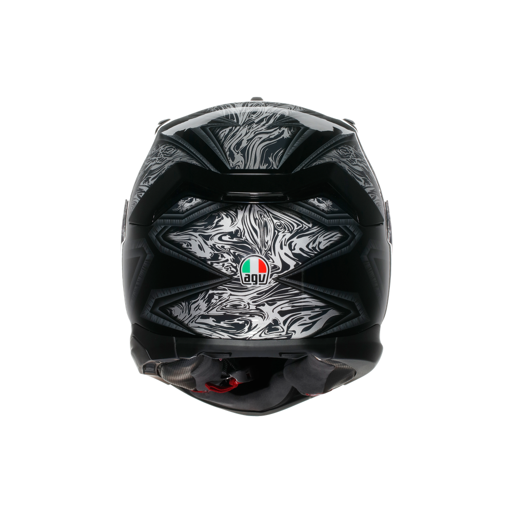 AGV K7 Damascus Black / Silver