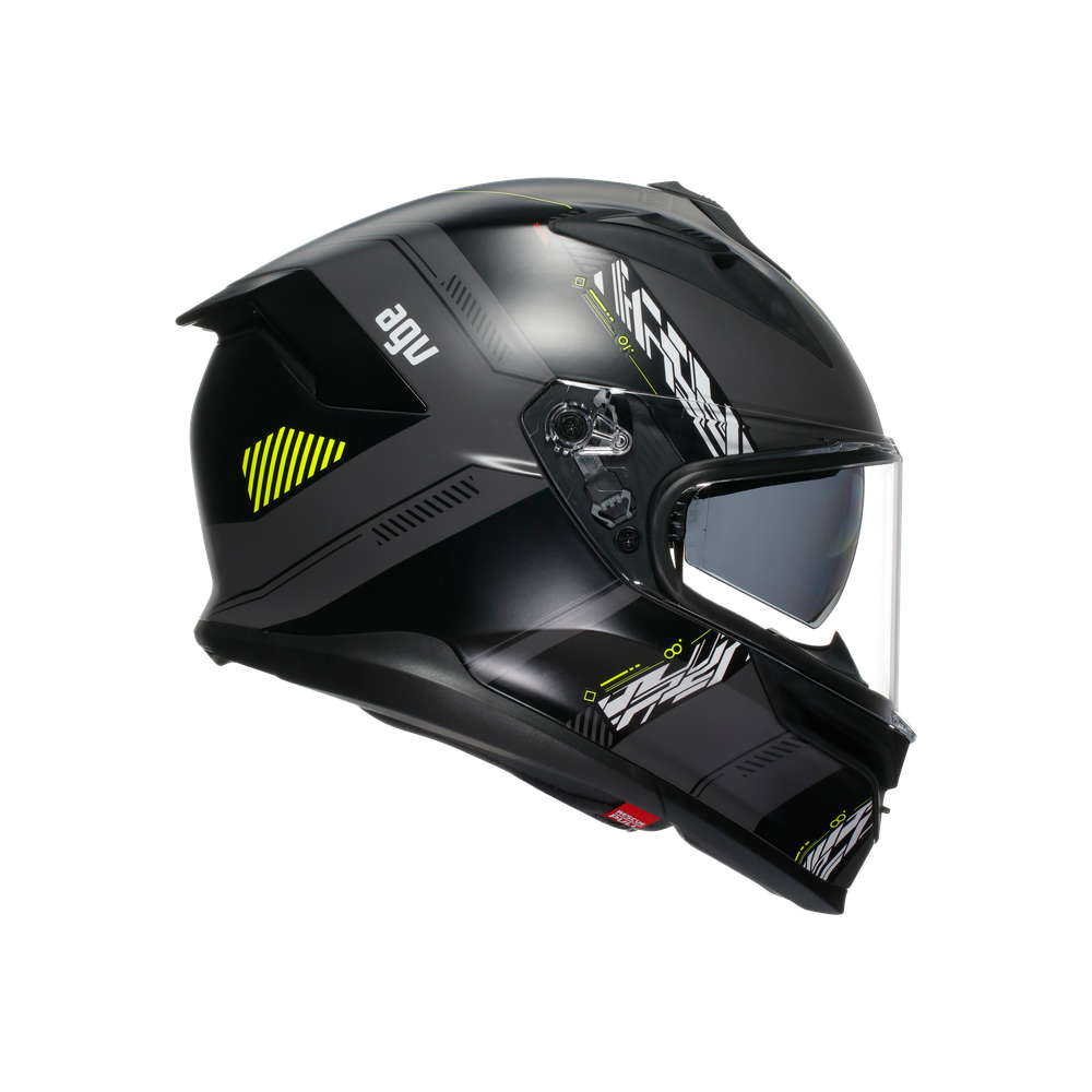AGV K7 Kyber Matt Grey / Fluo Yellow
