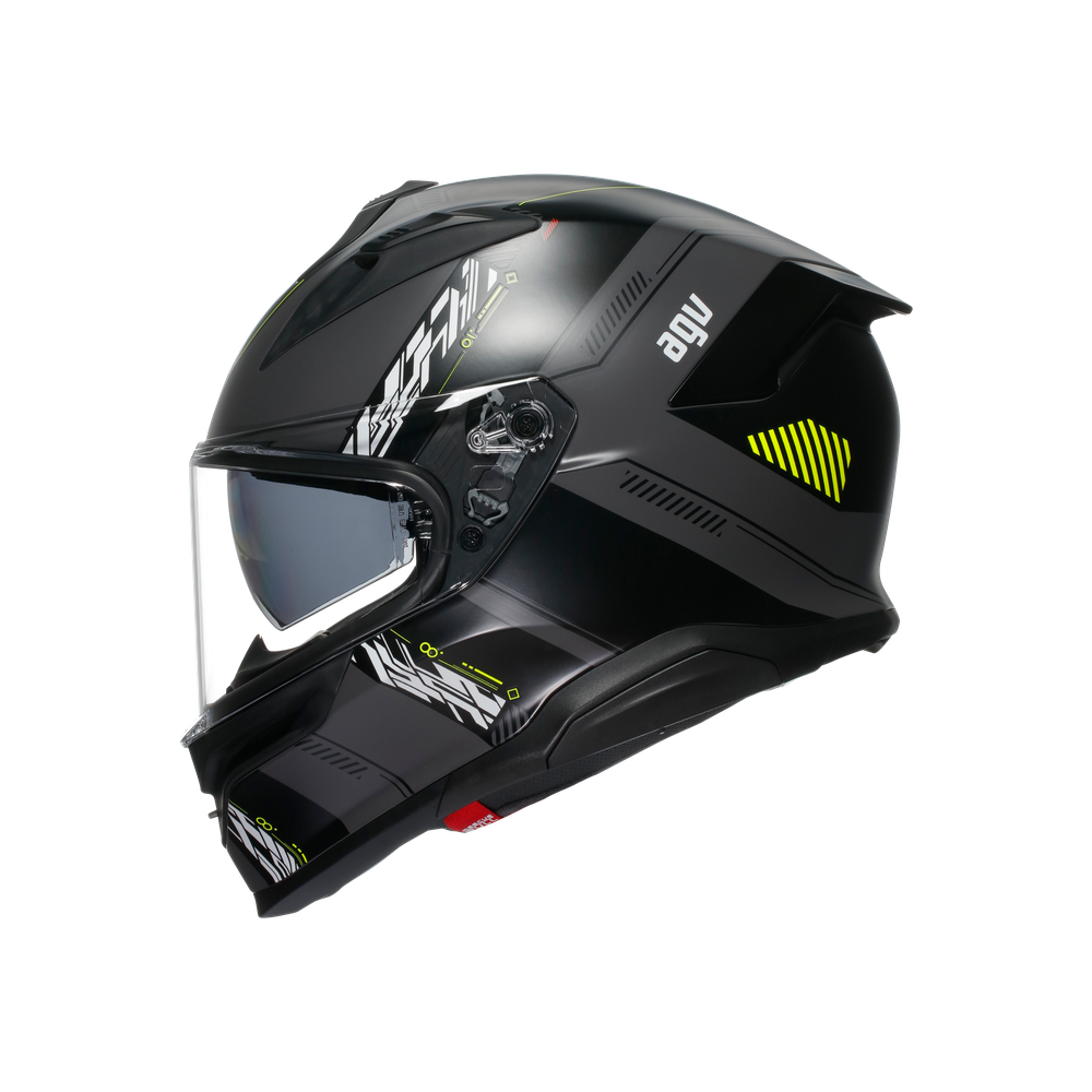 AGV K7 Kyber Matt Grey / Fluo Yellow