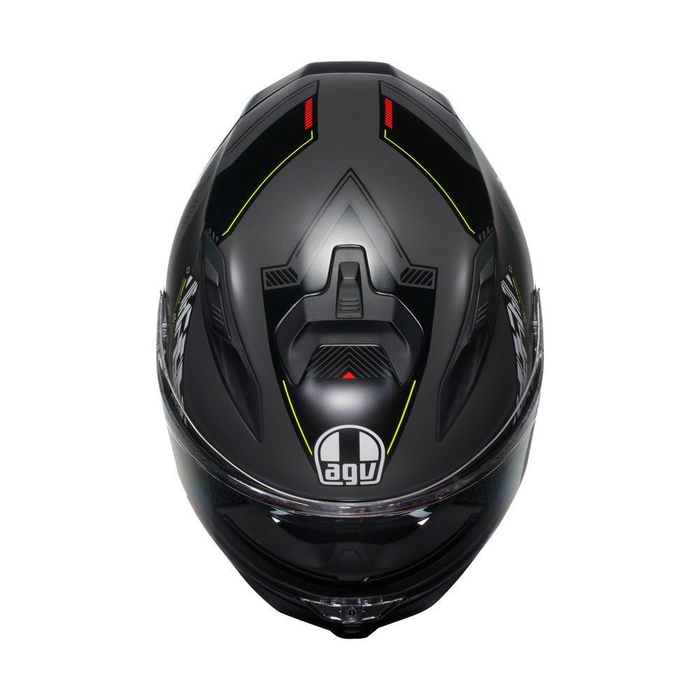 AGV K7 Kyber Matt Grey / Fluo Yellow