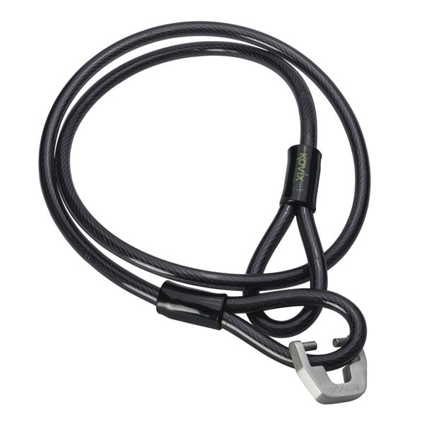 Kovix KSA Security Cable With Adaptor 1500mm KD6 FREE 1 YEAR Returns, FREE UK Delivery | ThrottleChimp