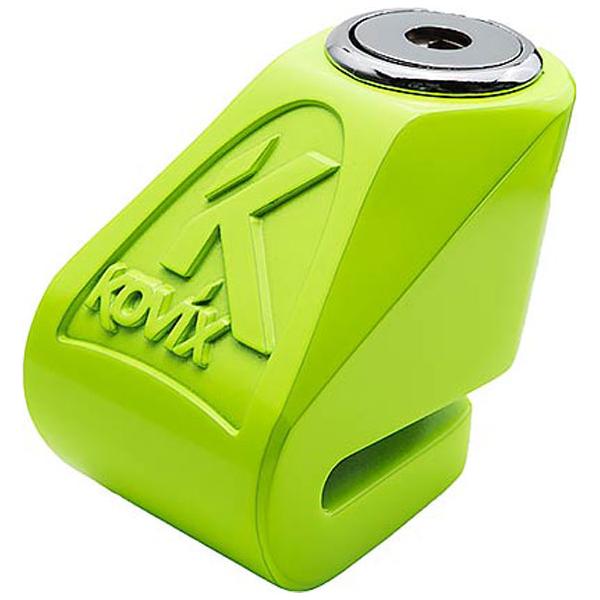 Kovix KN1 Mini Disc Lock 6mm Fluo Green FREE 1 YEAR Returns, FREE UK Delivery | ThrottleChimp