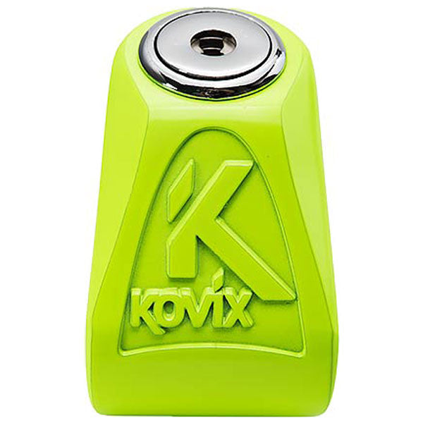 Kovix KN1 Mini Disc Lock 6mm Fluo Green FREE 1 YEAR Returns, FREE UK Delivery | ThrottleChimp