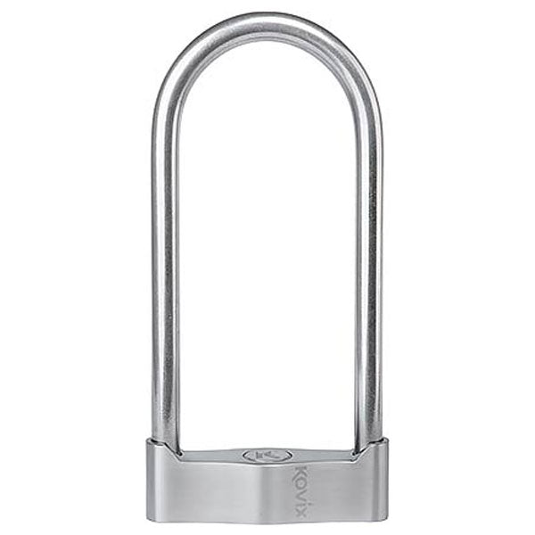 Kovix KSU U Lock 108mm X 250mm X 18mm Brushed Metal FREE 1 YEAR Returns, FREE UK Delivery | ThrottleChimp