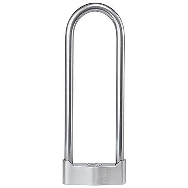 Kovix KSU U Lock 88mm X 310mm X 18mm Brushed Metal FREE 1 YEAR Returns, FREE UK Delivery | ThrottleChimp
