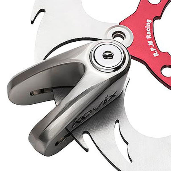 Kovix KVZ1 Disc Lock 6mm Brushed Metal FREE 1 YEAR Returns, FREE UK Delivery | ThrottleChimp