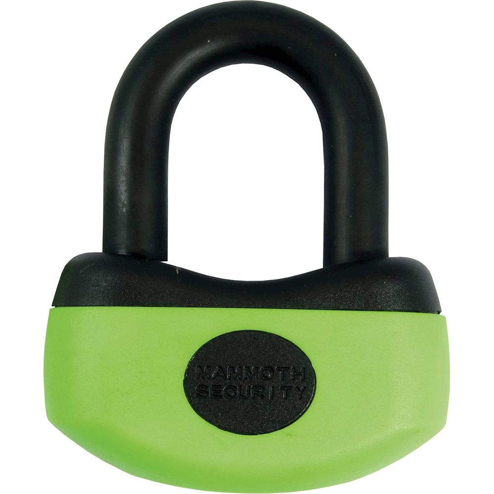Mammoth Security Thatcham Mini U-Disc Lock With 13mm Pin And Free Reminder Coil FREE 1 YEAR Returns, FREE UK Delivery | ThrottleChimp