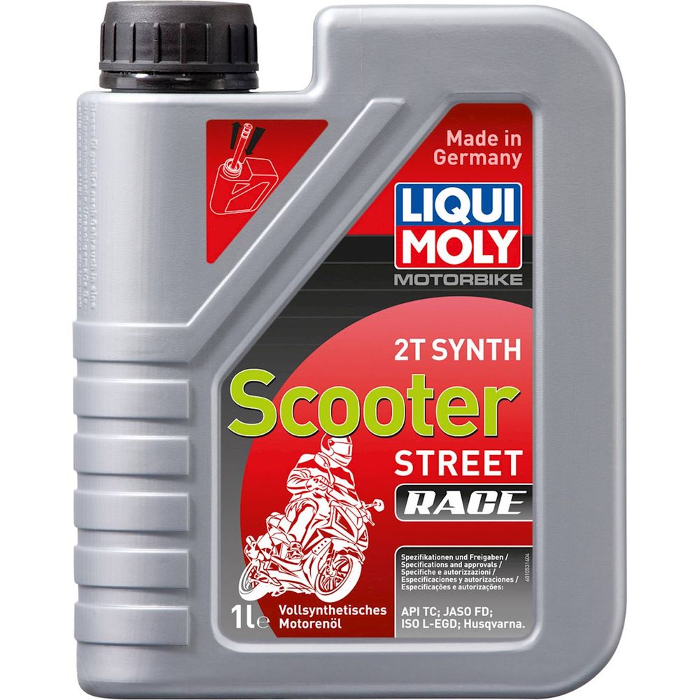 Liqui Moly 2 Stroke Fully Synthetic Scooter Street Race Oil FREE 1 YEAR Returns, FREE UK Delivery | ThrottleChimp