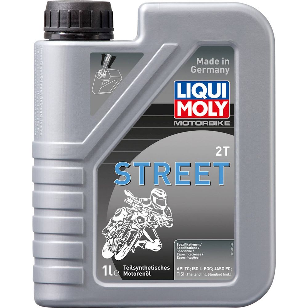 Liqui Moly 2 Stroke Semi Synthetic Motorbike Street Oil FREE 1 YEAR Returns, FREE UK Delivery | ThrottleChimp