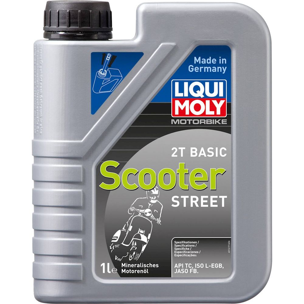Liqui Moly 2 Stroke Mineral Basic Scooter Oil FREE 1 YEAR Returns, FREE UK Delivery | ThrottleChimp