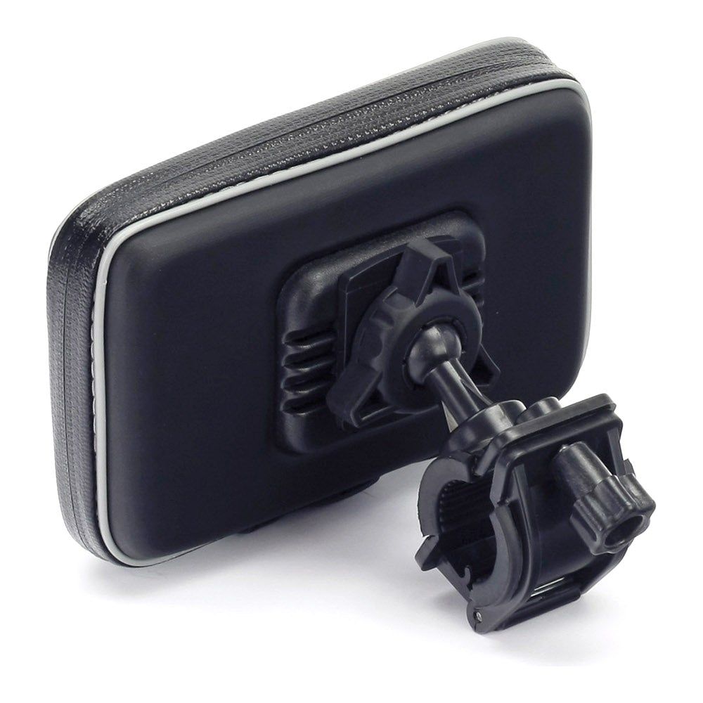 BikeTek Handlebar Mounted 13.5 X 8cm Smartphone Holder Black FREE 1 YEAR Returns, FREE UK Delivery | ThrottleChimp