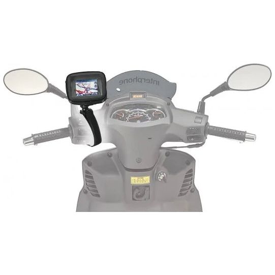 Interphone GPS 3.5" Holder For Non-Tubular Handlebar FREE 1 YEAR Returns, FREE UK Delivery | ThrottleChimp