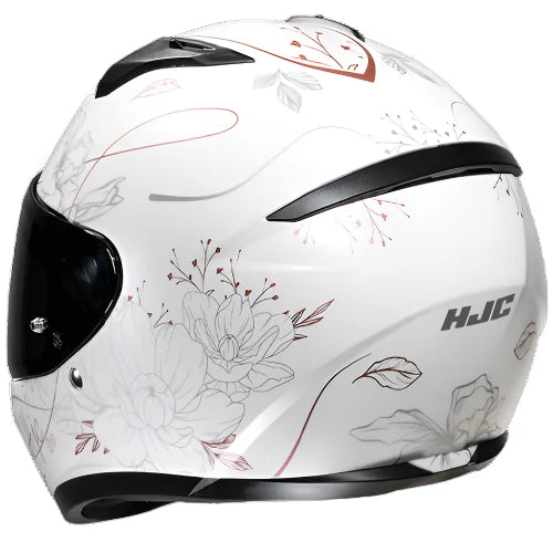 HJC C10 Epic Full Face Helmet MC8 Pink FREE 1 YEAR Returns, FREE UK Delivery | ThrottleChimp