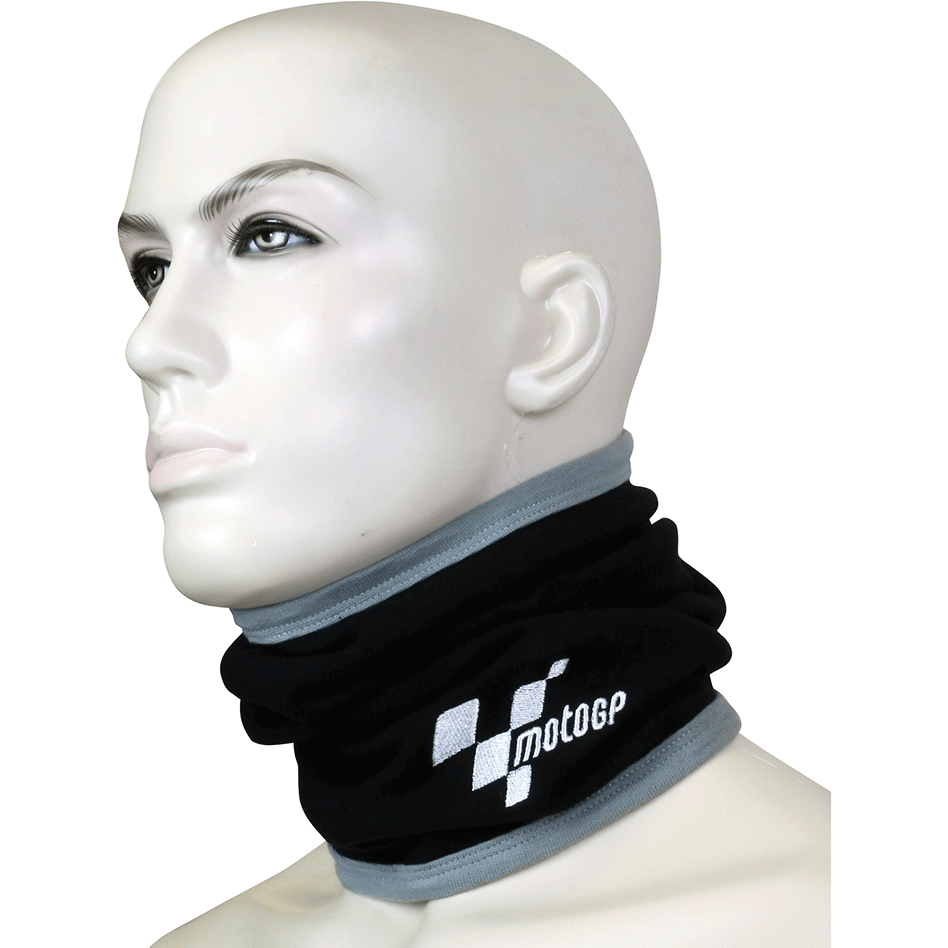 MotoGP Neck Tube Black / Grey FREE 1 YEAR Returns, FREE UK Delivery | ThrottleChimp