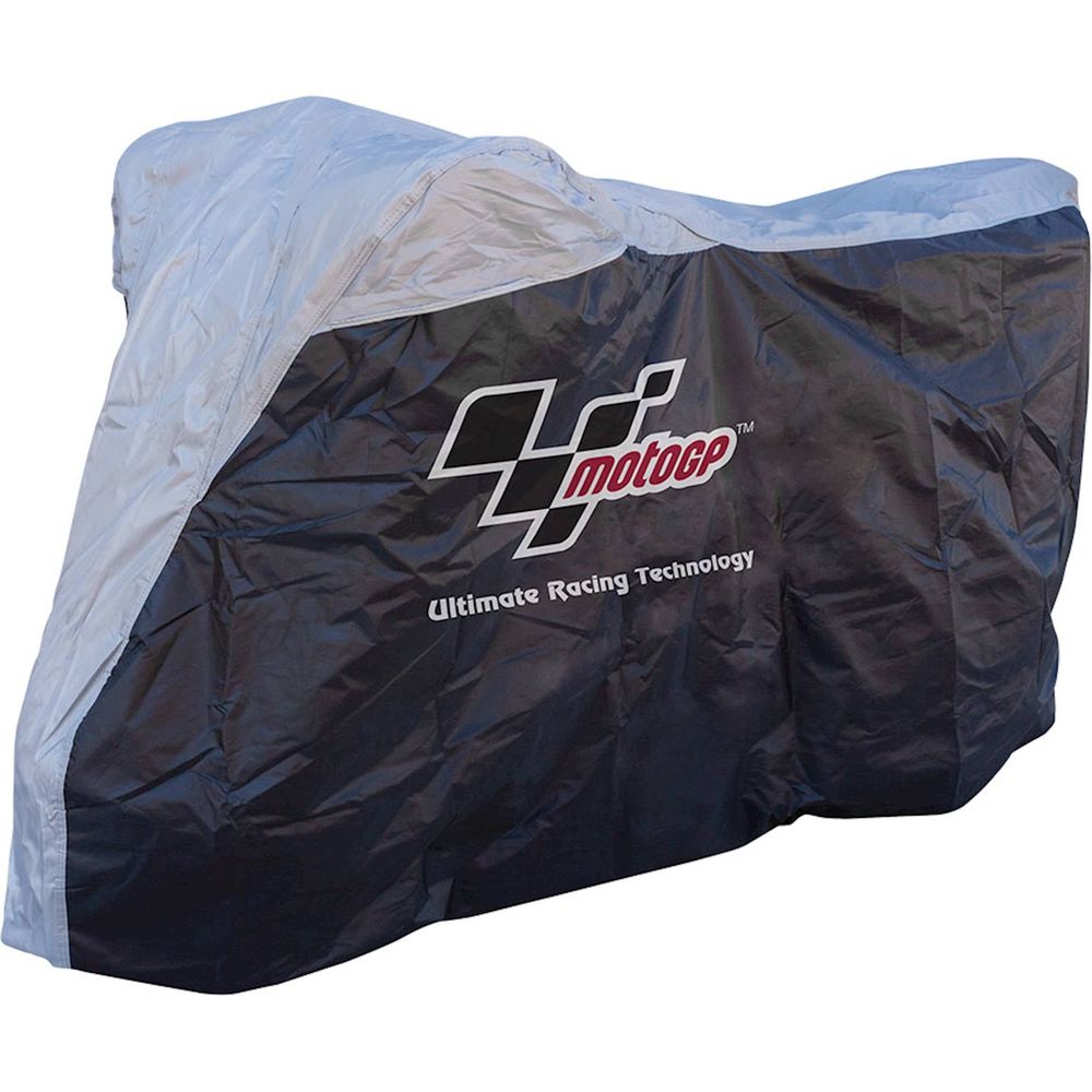 MotoGP Rain Cover XL Fits 1200 And Over Black / Grey FREE 1 YEAR Returns, FREE UK Delivery | ThrottleChimp