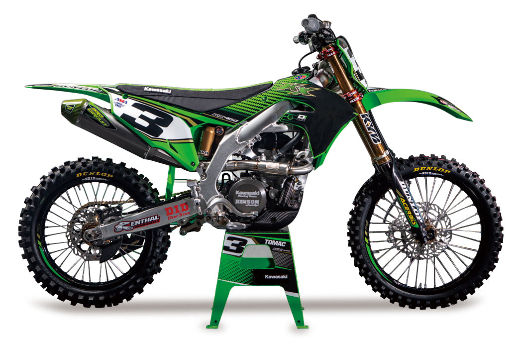 New-Ray Miniatuur Kawasaki Eli Tomac Number 3 - 1:12 Model FREE 1 YEAR Returns, FREE UK Delivery | ThrottleChimp