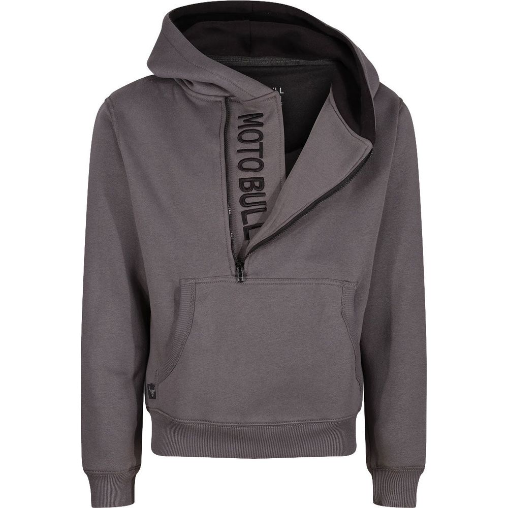MotoBull Helmet Hoodie Grey FREE 1 YEAR Returns, FREE UK Delivery | ThrottleChimp