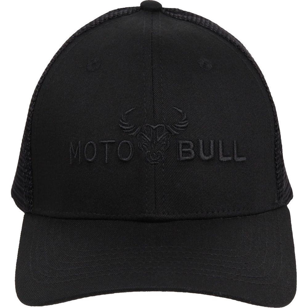 MotoBull Logo Mesh Cap Black FREE 1 YEAR Returns, FREE UK Delivery | ThrottleChimp