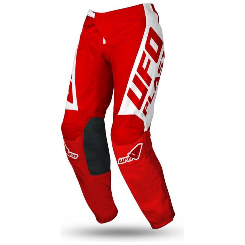 UFO Horizon MX Trouser Red / White FREE 1 YEAR Returns, FREE UK Delivery | ThrottleChimp