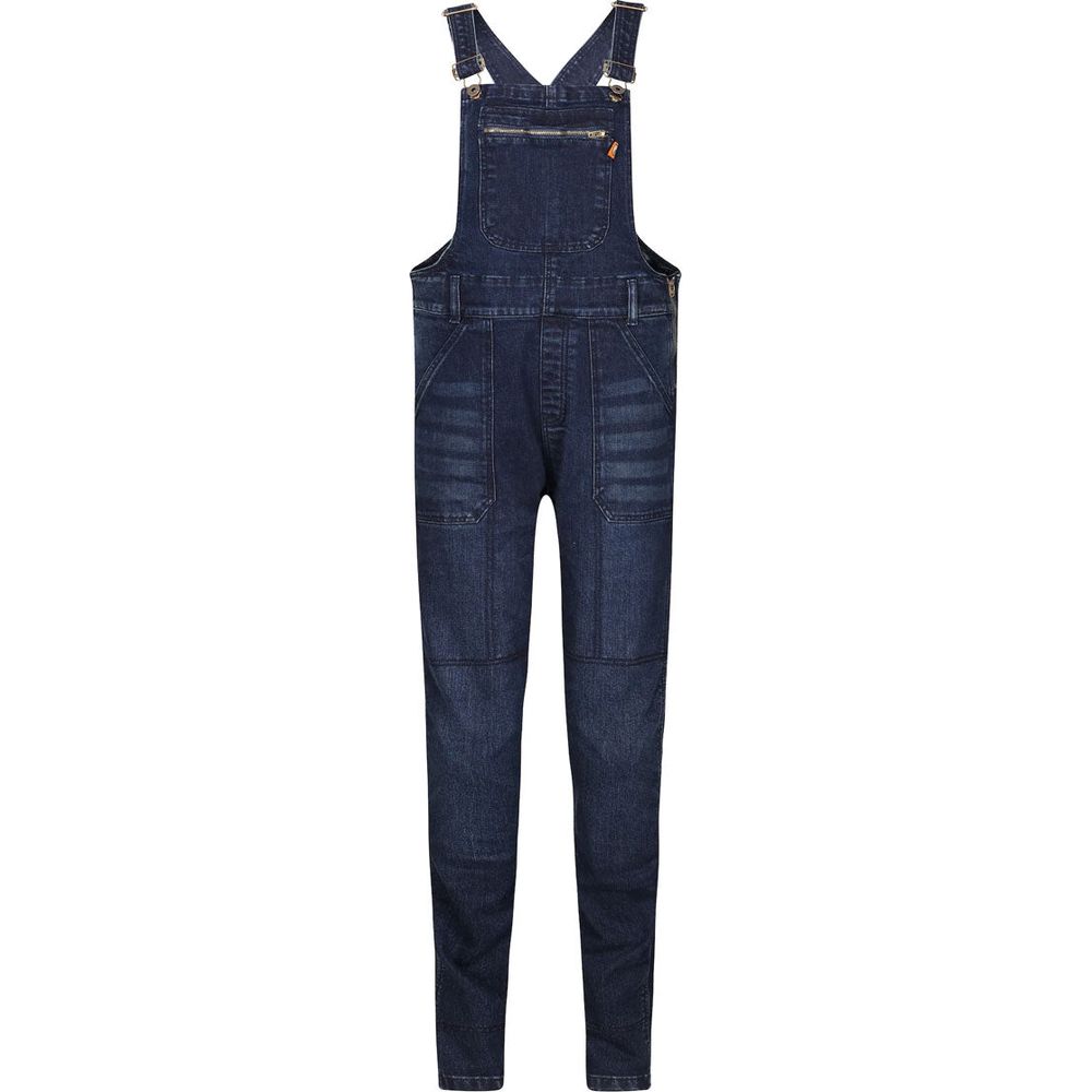 MotoGirl Daisy Ladies Dungaree Blue FREE 1 YEAR Returns, FREE UK Delivery | ThrottleChimp