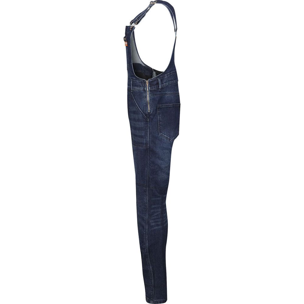 MotoGirl Daisy Ladies Dungaree Blue FREE 1 YEAR Returns, FREE UK Delivery | ThrottleChimp
