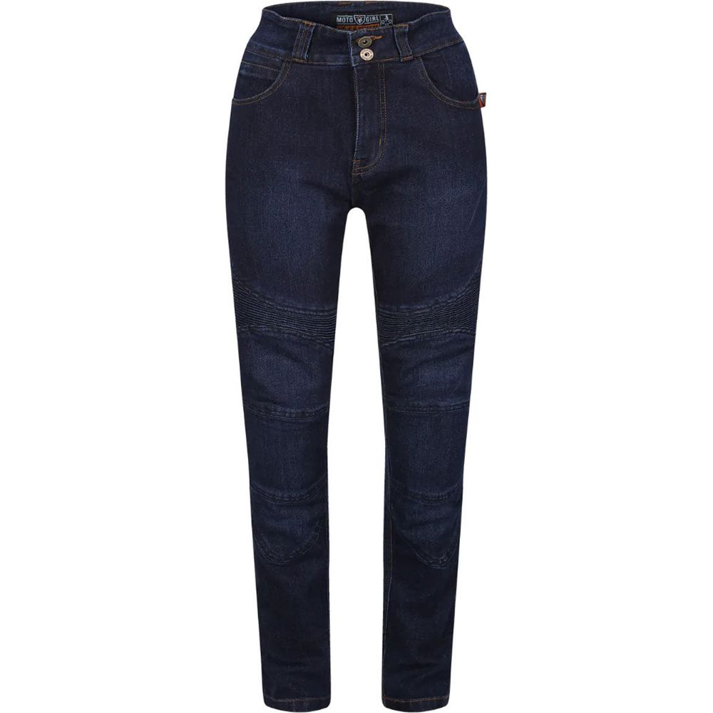 MotoGirl Ellie Ladies Jeans Blue FREE 1 YEAR Returns, FREE UK Delivery | ThrottleChimp