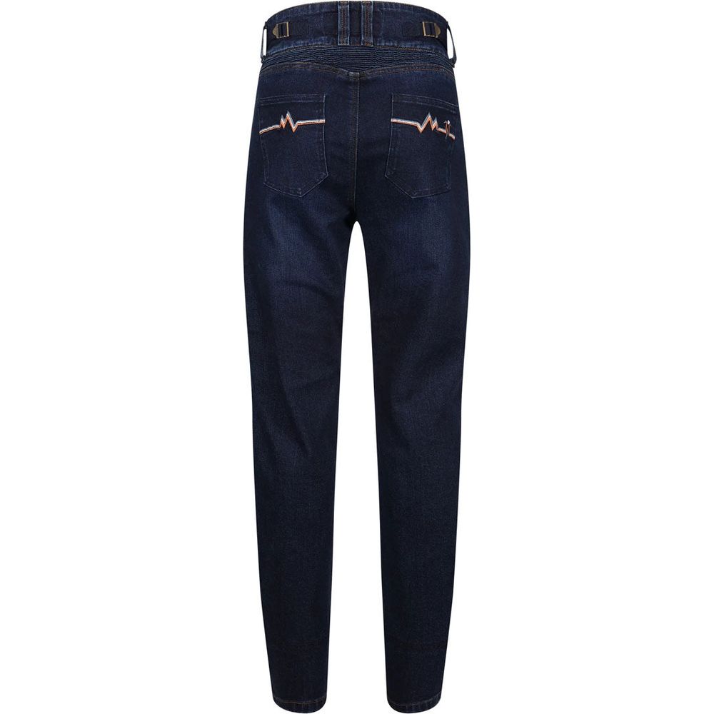 MotoGirl Ellie Ladies Jeans Blue FREE 1 YEAR Returns, FREE UK Delivery | ThrottleChimp