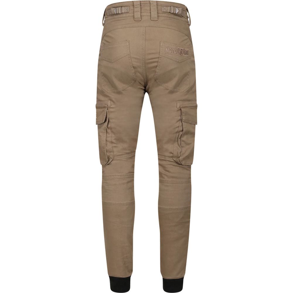 MotoGirl Lara Ladies Cargo Trouser Beige FREE 1 YEAR Returns, FREE UK Delivery | ThrottleChimp