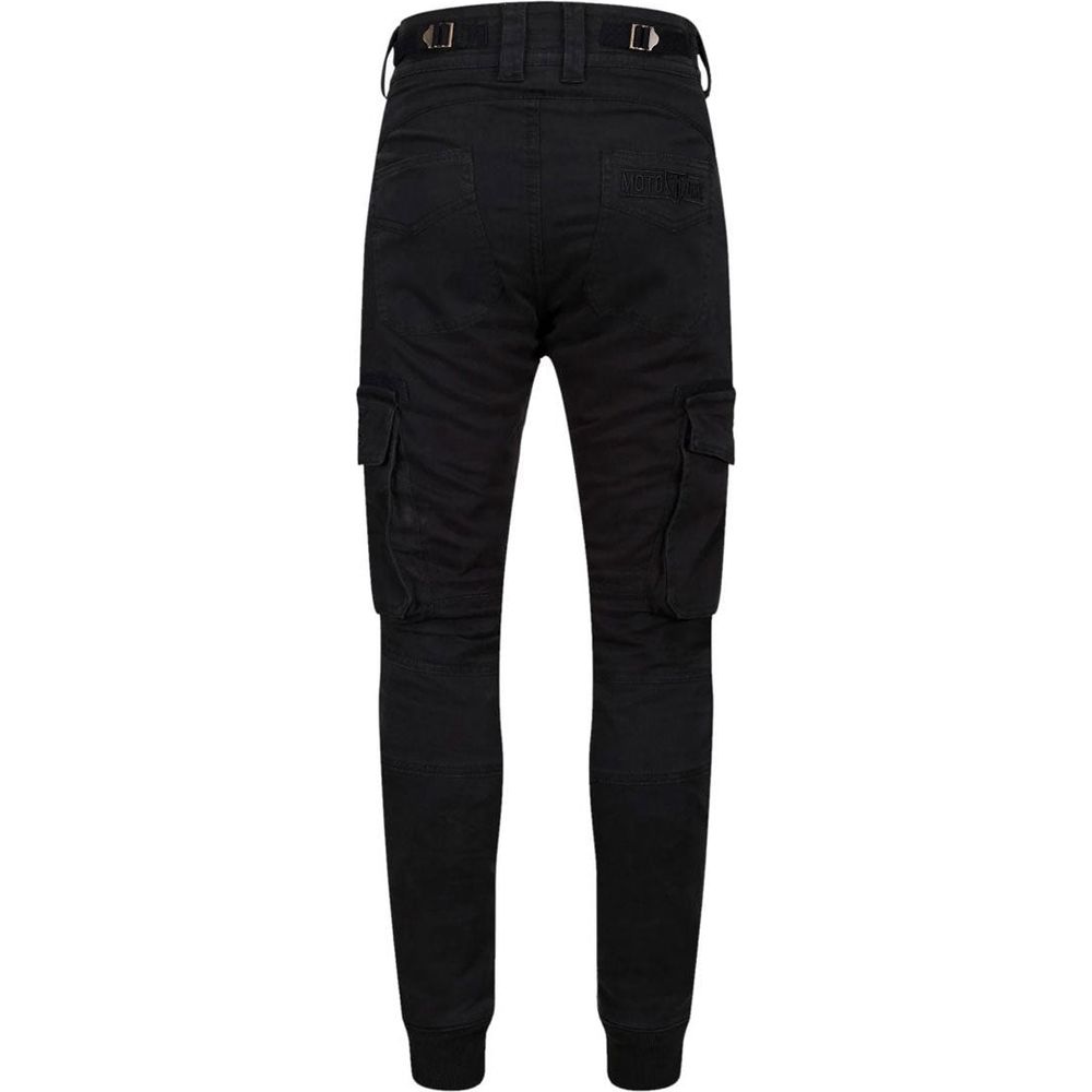MotoGirl Lara Ladies Cargo Trouser Black FREE 1 YEAR Returns, FREE UK Delivery | ThrottleChimp