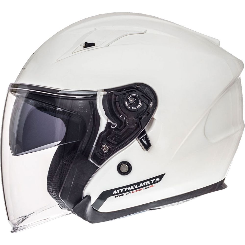 MT Avenue Open Face Helmet White FREE 1 YEAR Returns, FREE UK Delivery | ThrottleChimp