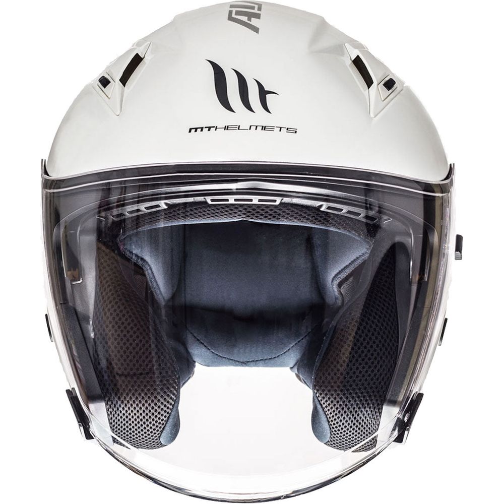 MT Avenue Open Face Helmet White FREE 1 YEAR Returns, FREE UK Delivery | ThrottleChimp