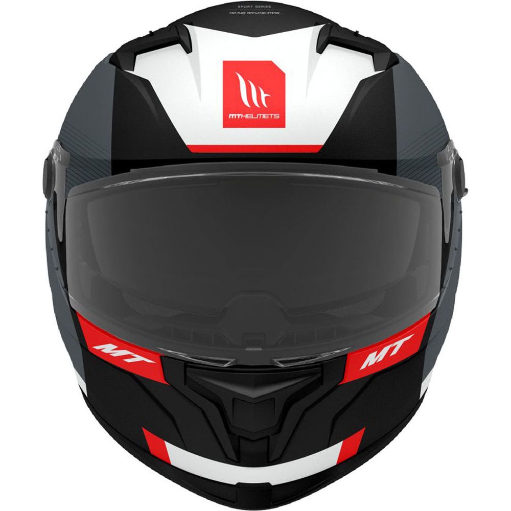 MT Braker SV Chento B0 Full Face Helmet Matt Black / White FREE 1 YEAR Returns, FREE UK Delivery | ThrottleChimp