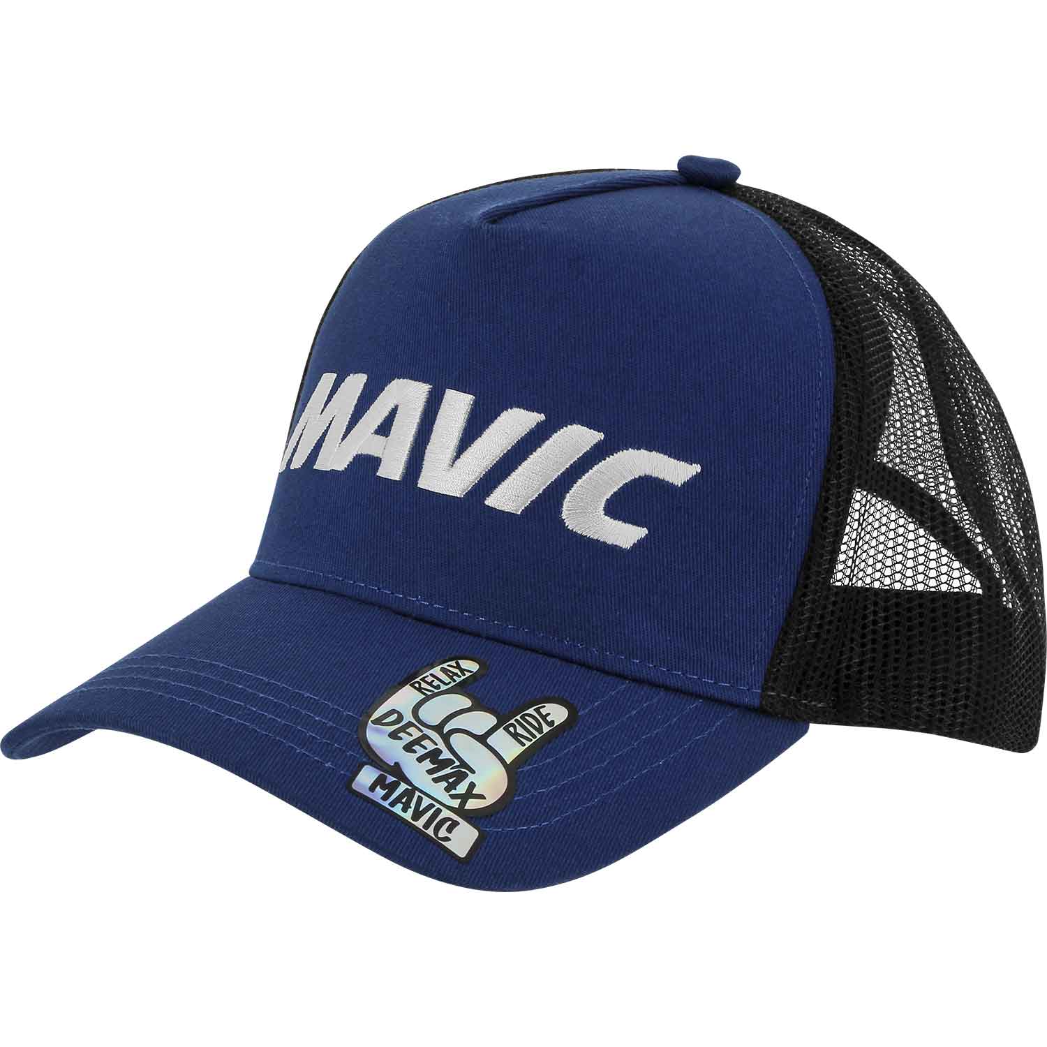 Mavic Trucker Cycle Caps Royal Blue - FREE 1 YEAR Returns, FREE UK Shipping | ThrottleChimp